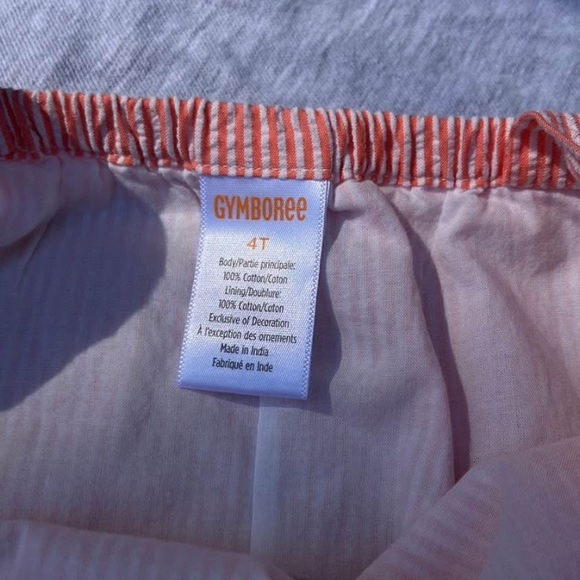Gymboree Pink and White Striped Outfit - Picture 3 of 3